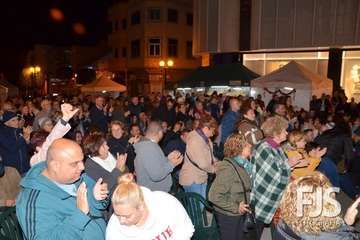 Actuación del humorista Maestro Florido (Foto Francisco Javier Santana)